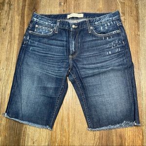🔆 Degaine Jeans Boyfriend Denim Distressed Shorts Size 30